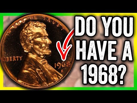 1968 LINCOLN PENNY VALUE - RARE PENNIES WORTH MONEY TO LOOK FOR!!