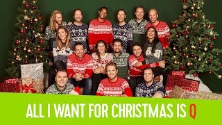 Q-dj's zingen 'All I Want For Christmas is Q' // Qmusic