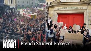 French high school students blockade nearly 2,000 schools over funding and inequality