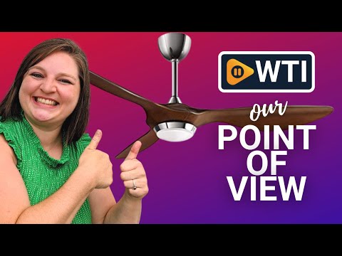 Reiga 52-in Brown Modern Ceiling Fans - WTI product video review