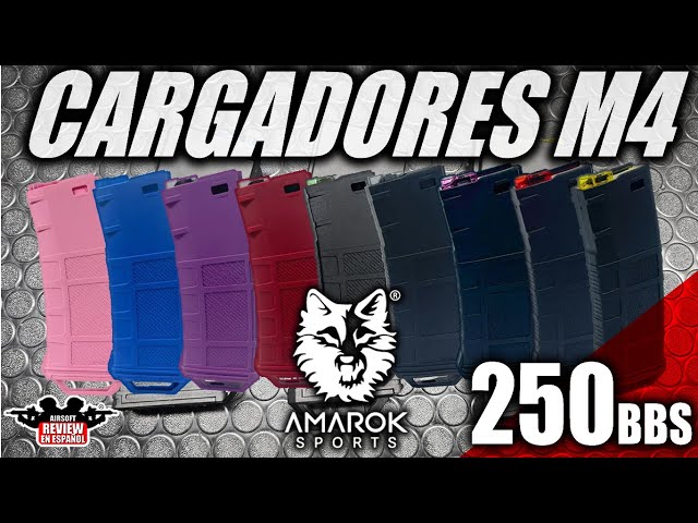 Vídeo relacionado con King Arms 120 BBS M4 Aeg Paquete de 5 Cargadores, Unisex Adulto, Negro, Única