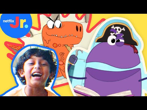 SUPER Compilation 1! StoryBots Super Silly Stories with Bo | Netflix Jr