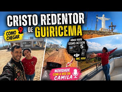 Cristo Redentor de Guiricema | Como Chegar + Teste Osmo Action 5 Pro