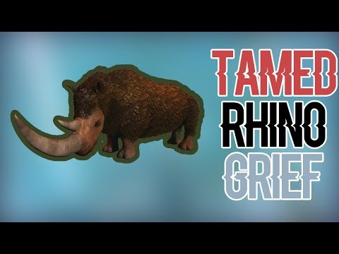 Tamed Rhino Grief | Small Tribes | ARK: Official PVP