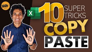 10 *SURPRISING* Copy Paste Secrets for Excel PROs