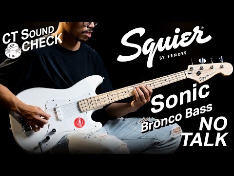 Бас-гитара SQUIER SONIC BRONCO BASS WHITE - фото 2 - id-p2739034179