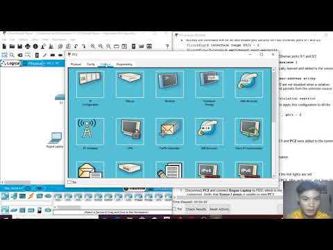 S.R.W.E. Packet Tracer 11.1.10 Implement Port Security- Amores, Chean Archer B.