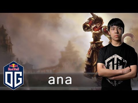OG.ana Monkey King Gameplay - Unranked Match - OG Dota 2.