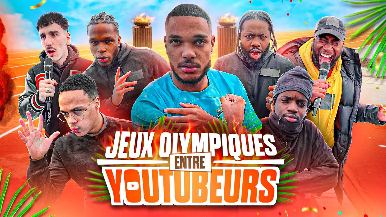 JEUX OLYMPIQUES ENTRE YOUTUBEURS