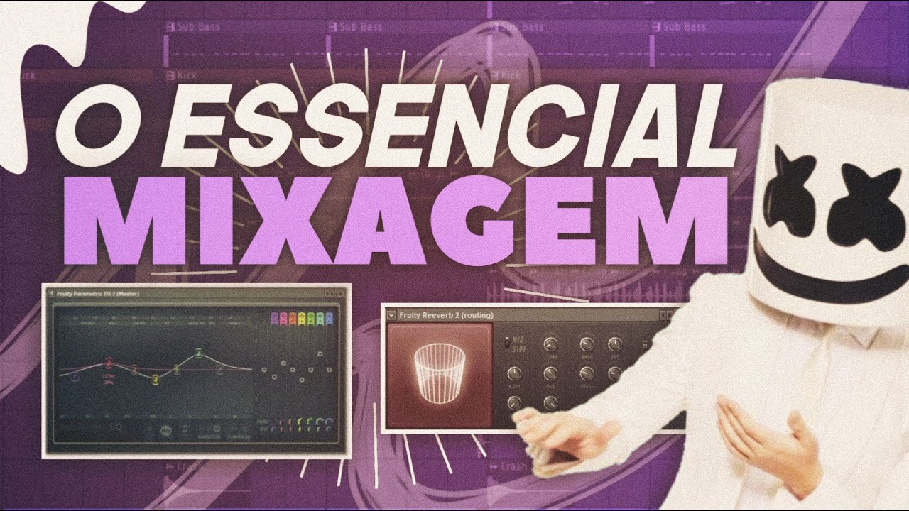 MIXAGEM para INICIANTES (O básico) - Curso de produção musical no FL Studio #5 [TUTORIAL] - Moondai