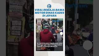 Viral Motor Dinas Kades NMax Merah Dikendarai Remaja Tak Berhelm, Belum Lama Setelah Diserahkan