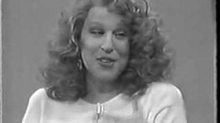 Bette Midler Interview 1988 PART 1