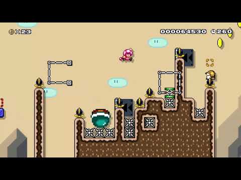Trouble in the desert by ElGuss [Super Mario Maker 2] #teamlokos