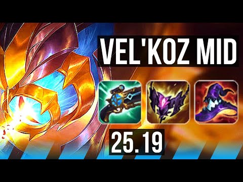VEL'KOZ vs IRELIA (MID) | Godlike | EUW Diamond | 25.19