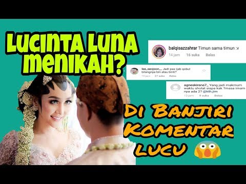Komentar LUCU Netizen indonesia😂, Di Intagram Lucinta Luna