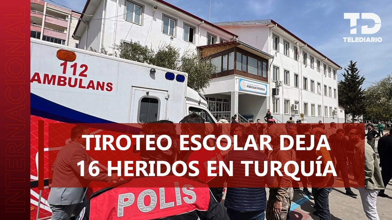 Tiroteo en Turquía: esto sabemos del ataque en una secundaria que dejó 16 heridos