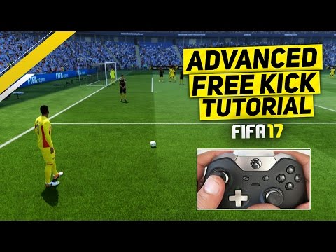 HOW TO SCORE FREE KICKS FROM IMPOSSIBLE ANGLES / POSITIONS - FIFA 17 TUTORIAL / TIPS & TRICKS