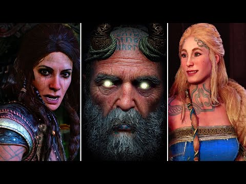 Freya & Sif INSULT Mimir plus Mimir Teaches Atreus How To Get A Girlfriend? - God of War Ragnarok