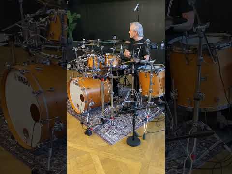 Dave Weckl explain half time shuffle at Buddy drum camp 2025
