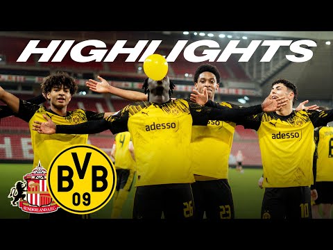 QUARTER-FINALS after Albert's dream goal! | Sunderland - BVB 1:3 | Premier League International Cup