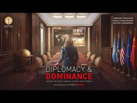 World Order - Diplomacy & dominance (Solo mód) szabálymagyarázó videó - femound