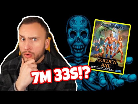 GOLDEN AXE (1989) SPEEDRUN Reaction! *WORLD RECORD