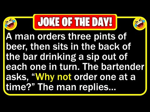 🤣 BEST JOKE OF THE DAY! - An Irishman walks into a bar in Dublin... | Funny Daily Jokes