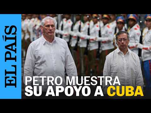 GUSTAVO PETRO visita LA HABANA en su ÚLTIMO VIAJE internacional como PRESIDENTE de COLOMBIA
