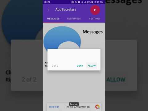 AppSecretary: Auto Reply Texts Video
