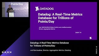 Download the video "Building a Real Time Metrics Database at Datadog"