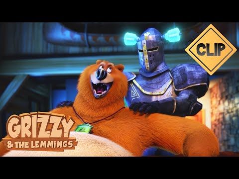 🧟‍♂️🔩 Friendly monsters 🐻🐹 Grizzy & the Lemmings / Cartoon