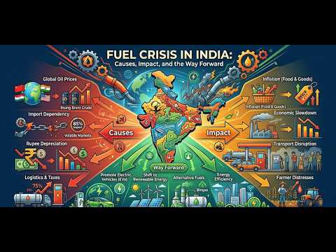 Fuel Crisis in India: Causes, Impact & The Way Forward — In-Depth Audio Discussion | ParikshaChakra