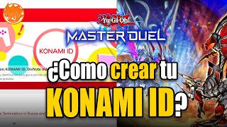 ¿Cómo CREAR y VINCULAR tu KONAMI ID para Yu-Gi-Oh! Master Duel?