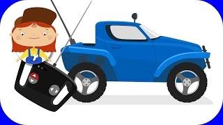Doutora McWheelie. O carro de brinquedo não funciona! Desenhos animados