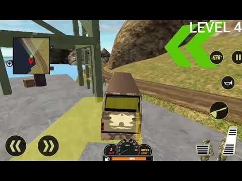 ARMY BUS TRANSPORT DRIVER 2020 | CAREER MODE | LEVEL 4 |GAMING SOLDIER