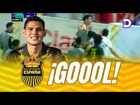 ¡Gol de César Romero! 90+5 Real España elimina a Motagua y clasifica a la Gran Final del Clausura