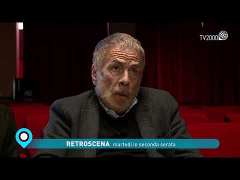 Gabriele Lavia e Federica Di Martino ospiti a Retroscena - 14 dicembre in seconda serata su Tv2000