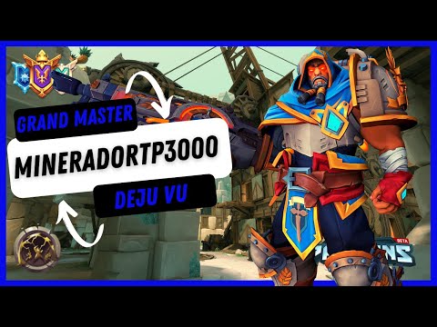 Pro Circuit Player MineradorTP3000 (Grand Master) Deja Vu Paladins Ranked Competitive