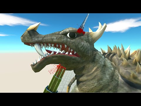 Stay Away From Spike Trap and Reach The Evolution Gate - Animal Revolt Battle Simulator