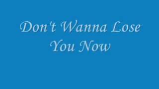 Backstreet Boys- Don&#39;t Wanna Lose You Now Lyrics