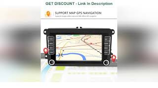 ✅ AMPrime 2 din Android radia samochodowe odtwarzacz multimedialny GPS dla VW/Volkswagen/Golf/Passa