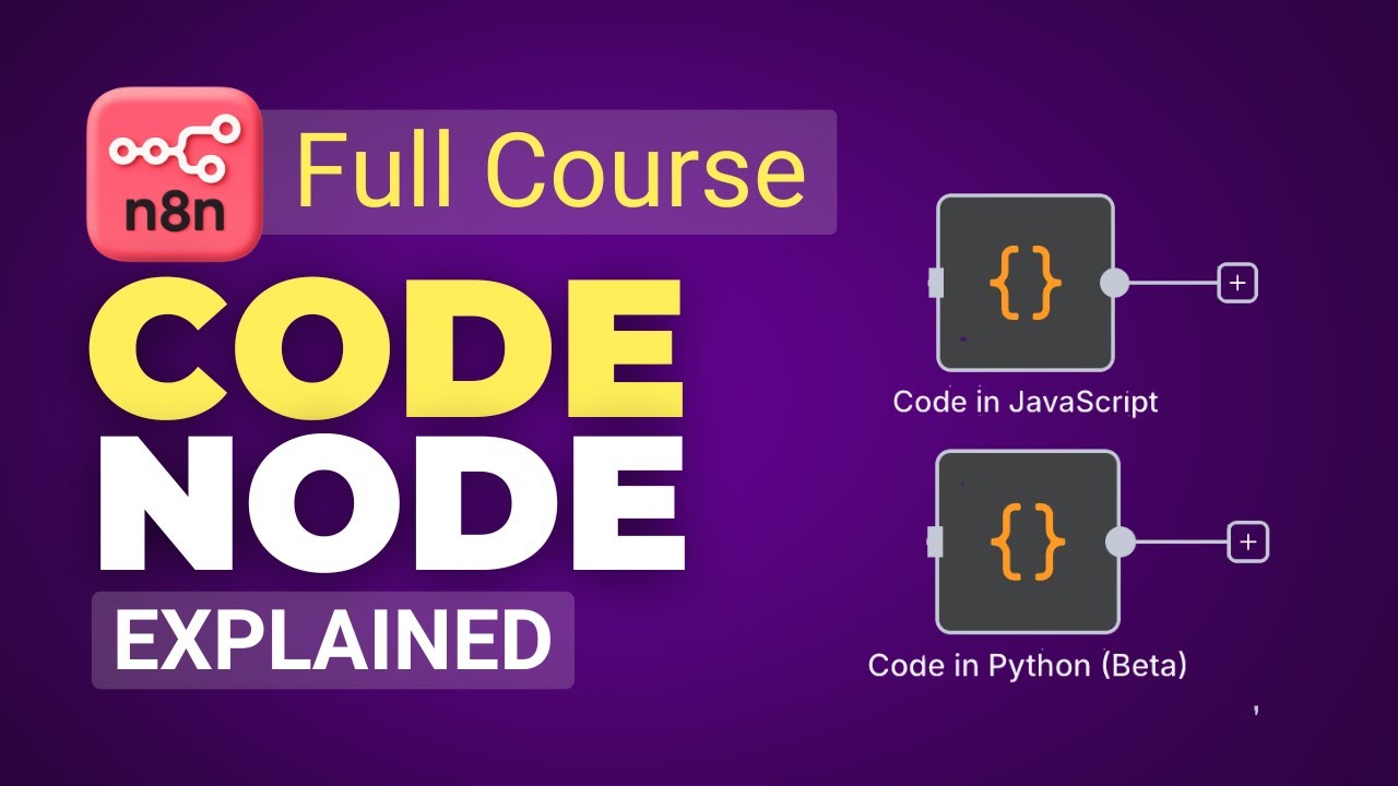 How to use Code Node in n8n - Data Structure & Limitations | Python in ...