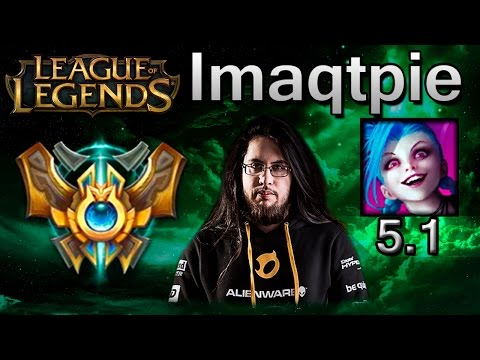 Imaqtpie - Jinx/Blitzcrank vs Tristana/Janna - ADC - Challenger S5 | 11