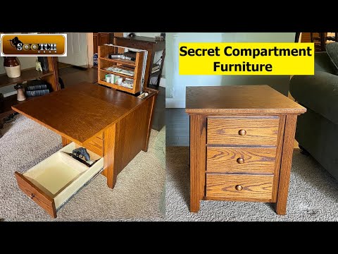 Hide in Plain Sight! Secret Compartment Furniture
