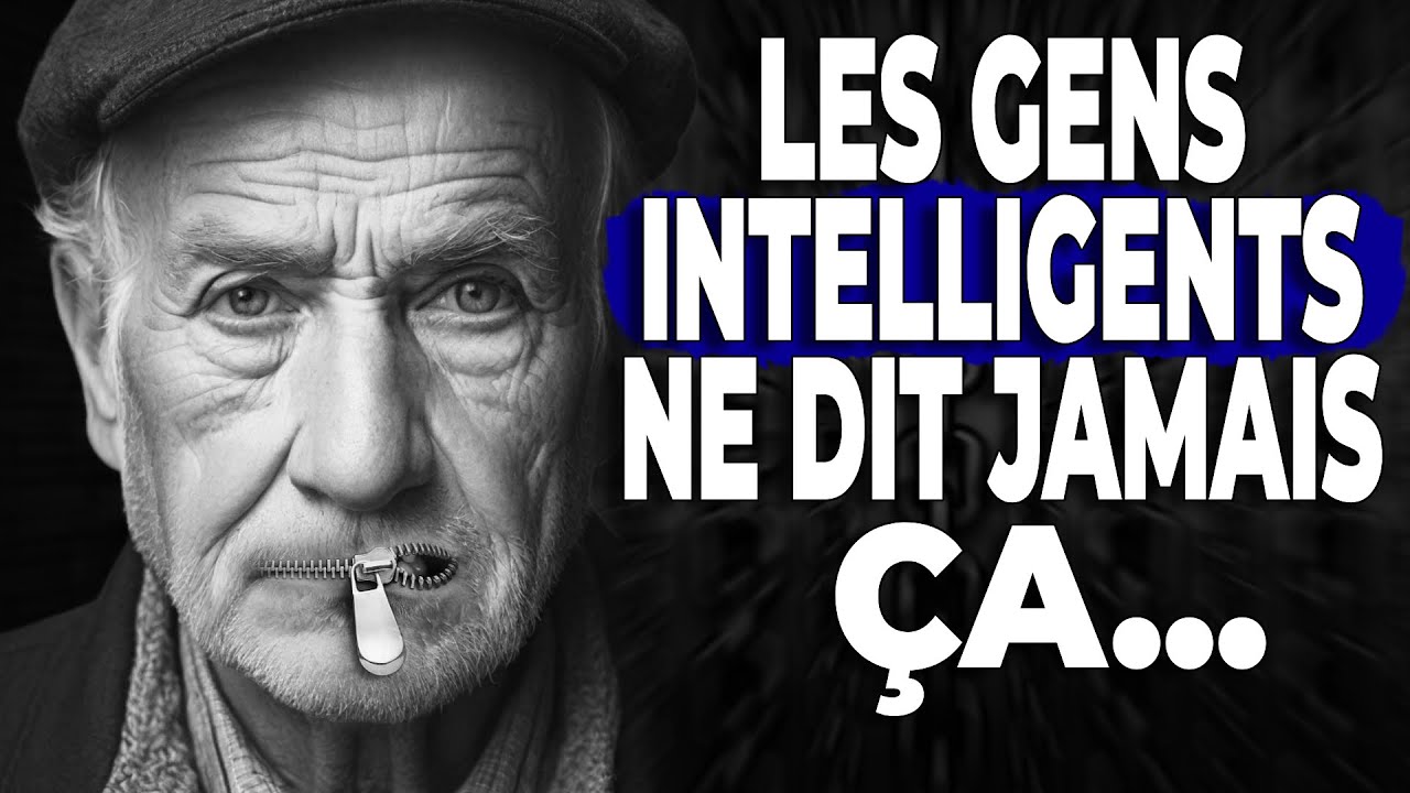 7 phrases secrètes que les gens intelligents ne disent JAMAIS! (Le pouvoir du silence) | Sagesse Vie