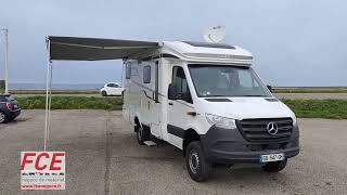損傷したHymer ML-T 570 -Mercedes 419 CDI 190 4x4 1er Main semi-integrated motorhome | 画像 4 - Autoline