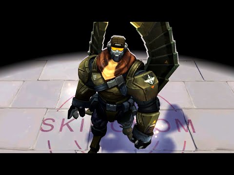 Commando Galio Detailed Skin Spotlight - League of Legends