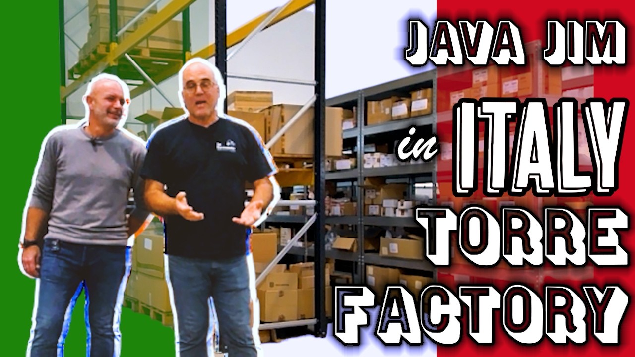 Java Jim in Italy: Torre Espresso Machine Factory