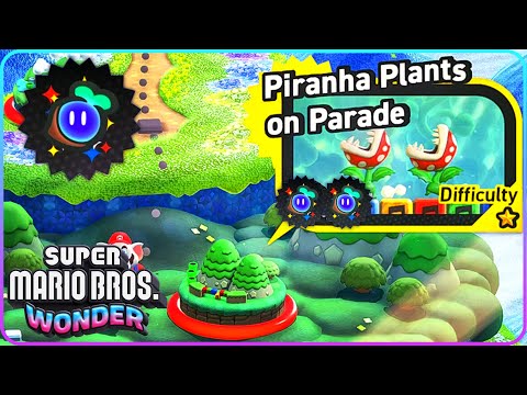Piranha Plants on Parade - All Wonder Seeds Super Mario Bros. Wonder
