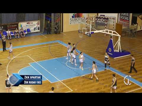 SPORT - ŽKK Spartak - ŽKK Rudar 1903 - 14.12.2021.